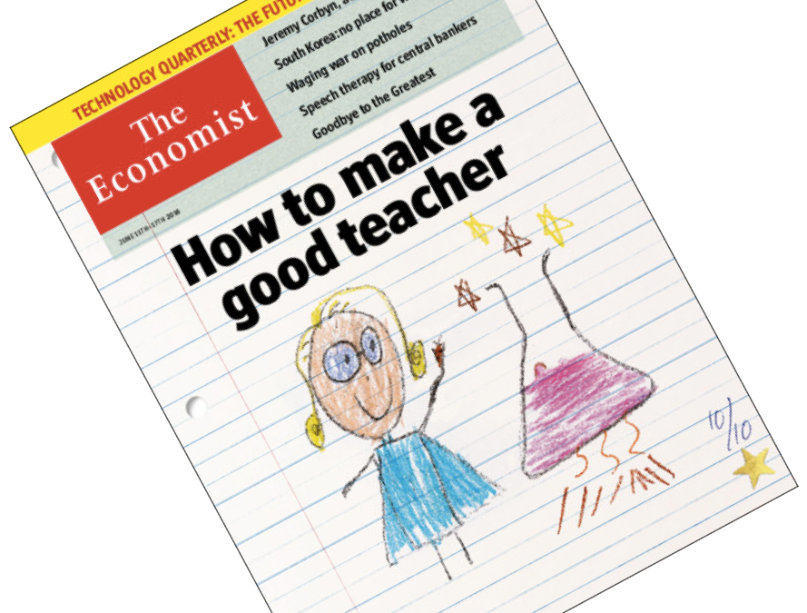 Successful Schools bloggar om artikeln How to make a good teacher som The Economists skrivit och som tar upp läraryrket i nutid och i framtid.